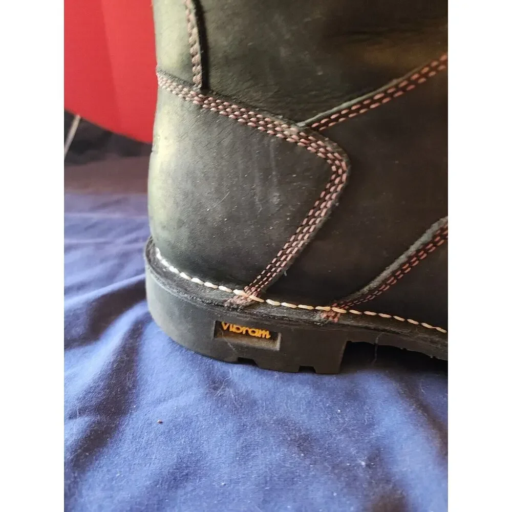 Men’s Danner Gritstone 8” boots, size US 15D Black Work Boots Safety 14220